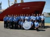 officers-and-crew-of-ccgs-griffon-proudly-display-the-new-20-fine-silver-coin-featuring-ccgs-louis-s-st-laurent