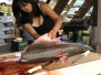 Filleting a Salmon