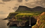 gásadalur village in the faroe islands