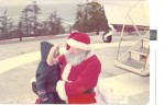 Graham & Santa - Dec 1977